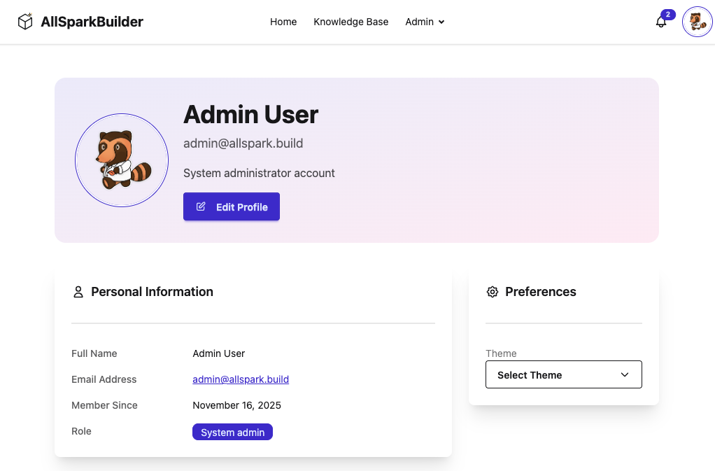 AllSpark Target - Production-ready Rails application